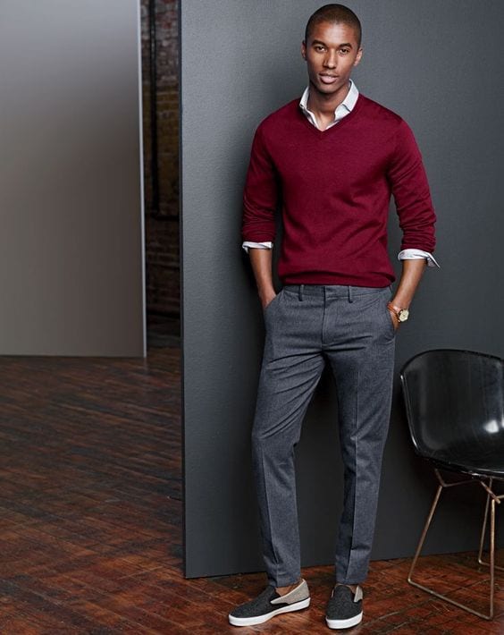 crew sweater with dress shirt black men crew sweater with dress shirt black men