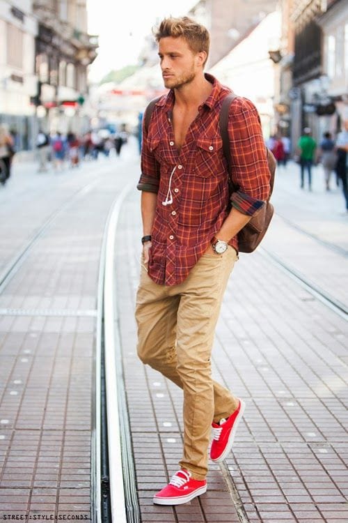 casual flannel shirt look for men casual flannel shirt look for men