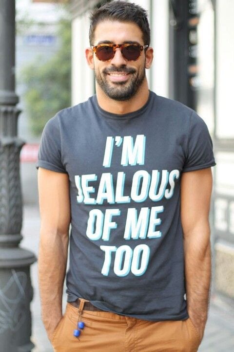 slogan t shirt - im jealous of me too slogan t shirt - im jealous of me too