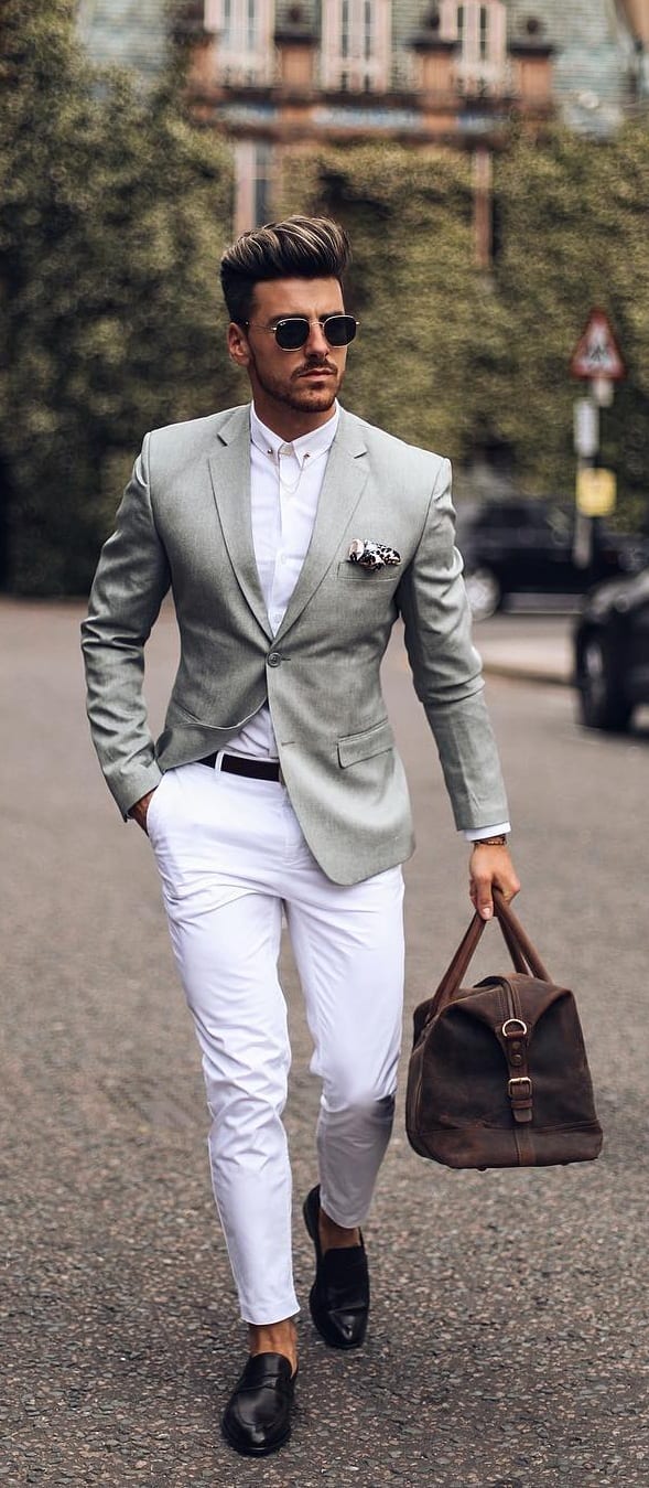 Blazer With Chino Outfit Ideas Blazer With Chino Outfit Ideas