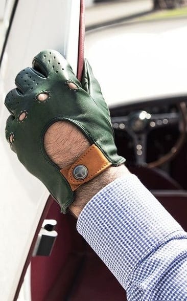 green leather driving gloves green leather driving gloves