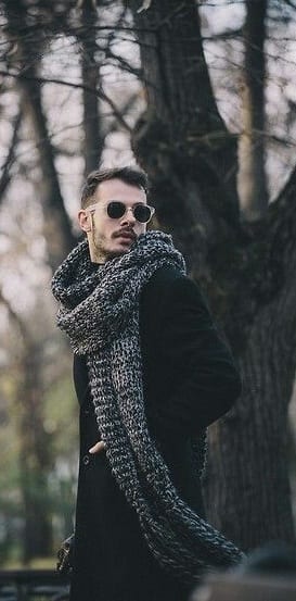 long knit scarf for men long knit scarf for men