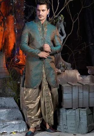 dhoti for mehndi