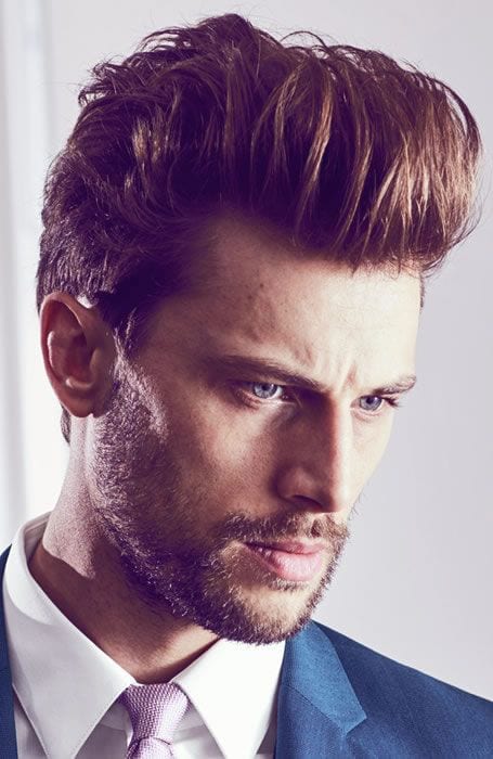 Classic pompadour Classic pompadour