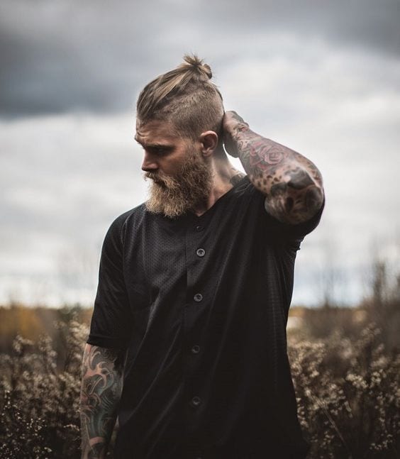 best undercut top knot best undercut top knot