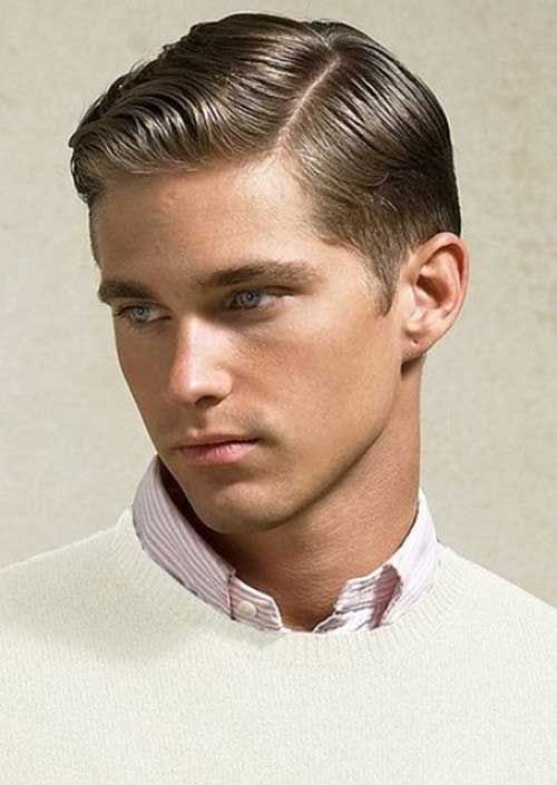 classic side part pompadour classic side part pompadour