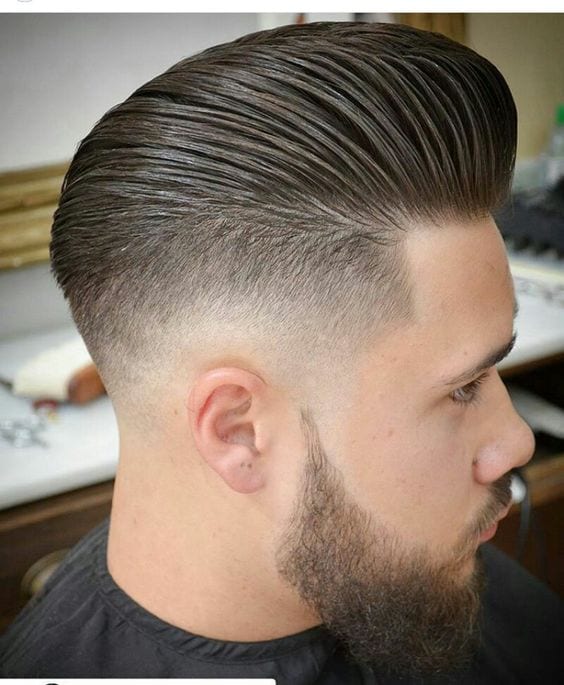 faded pompadour faded pompadour