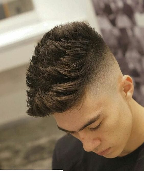 skin fade pompadour style skin fade pompadour style