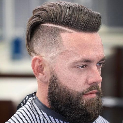 undercut disconnected pompadour undercut disconnected pompadour