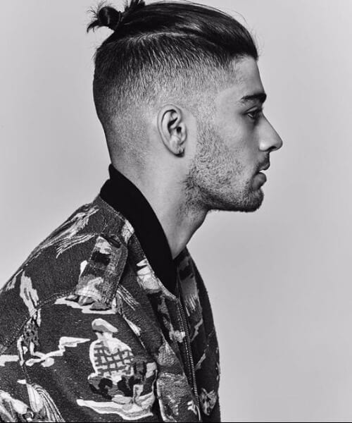 zayn malik fade top knot zayn malik fade top knot