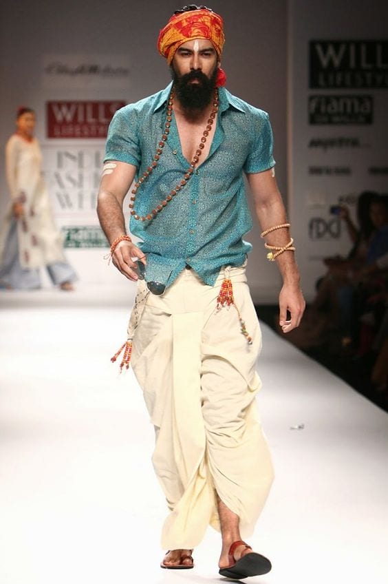 Shirt and dhoti Shirt and dhoti