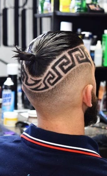 long fade hairstyles with designs long fade hairstyles with designs