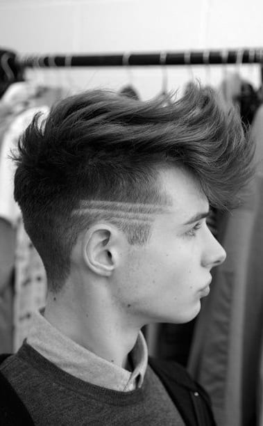 long hair with designs long hair with designs