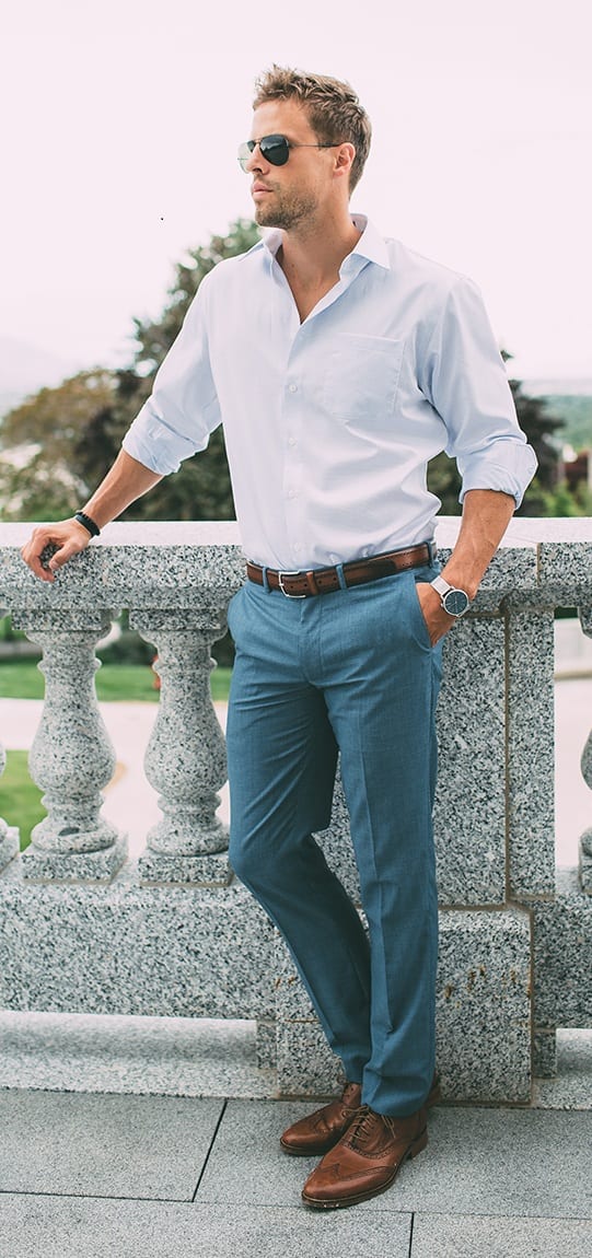 Trouser + Dress Shirt + Formal Shoes-Minimalist Wardrobe Trouser + Dress Shirt + Formal Shoes-Minimalist Wardrobe