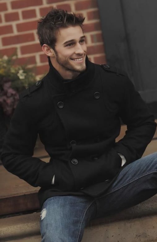 black Authentic Pea Coat black Authentic Pea Coat