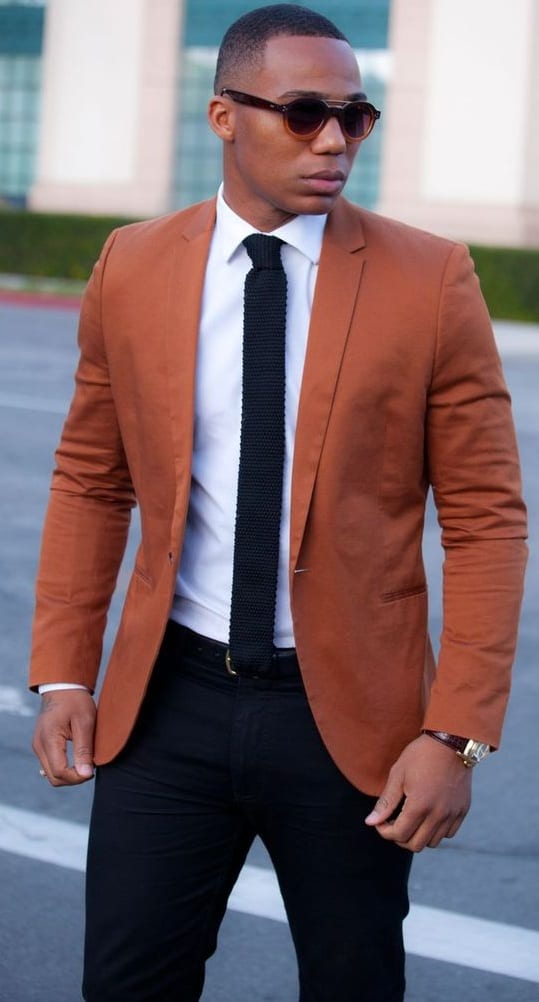 black men rust blazer black men rust blazer