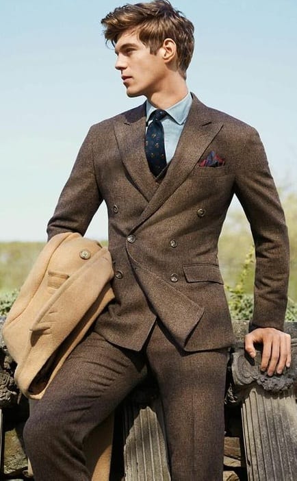 brown suit brown suit