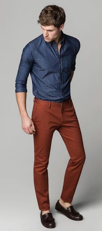 dark rust chino dark rust chino