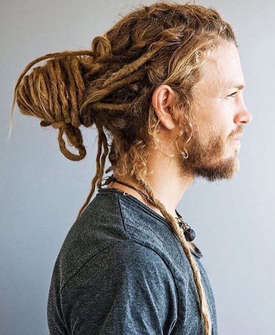 dreadlock man bun hairstyle dreadlock man bun hairstyle