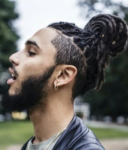 dreadlock man bun hairstyles dreadlock man bun hairstyles