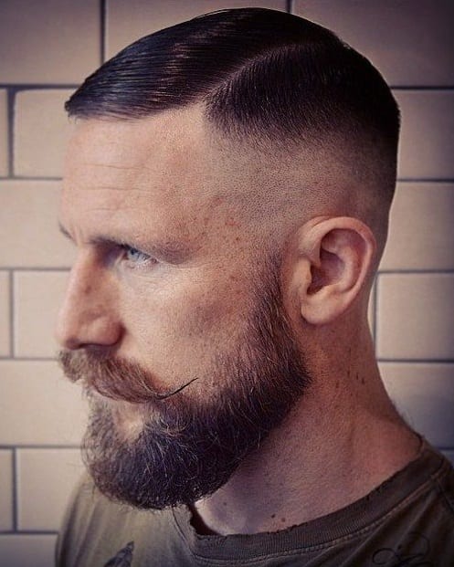 faded classic side part faded classic side part