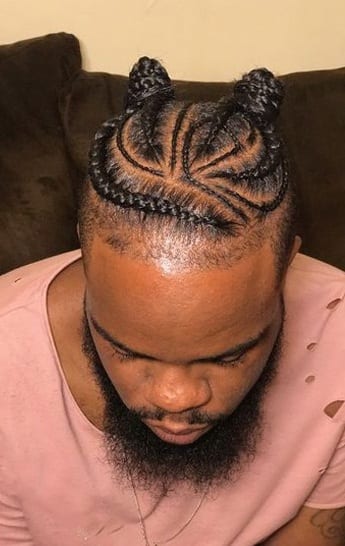 fancy braids double top knot fancy braids double top knot