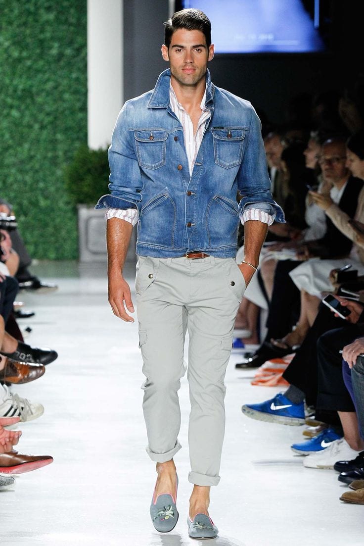 runway fashion denim outfit runway fashion denim outfit