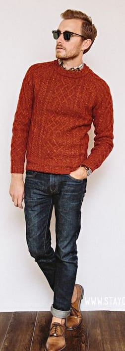 rust sweater rust sweater