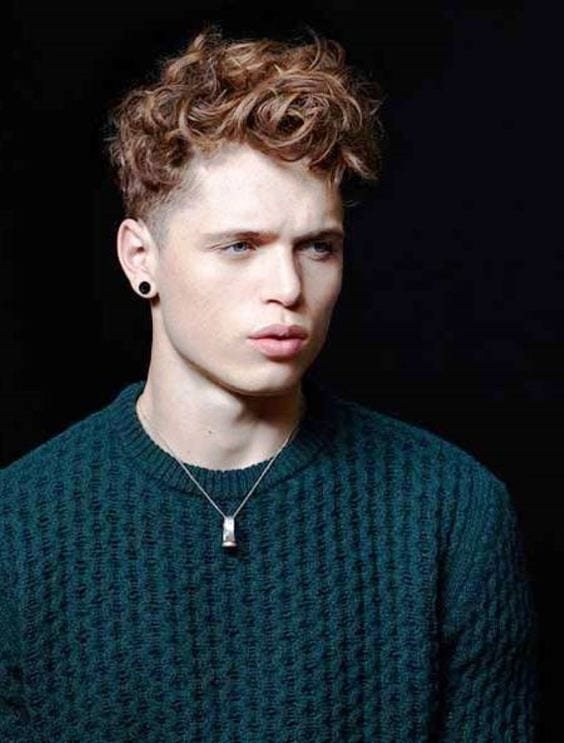side part curls side part curls
