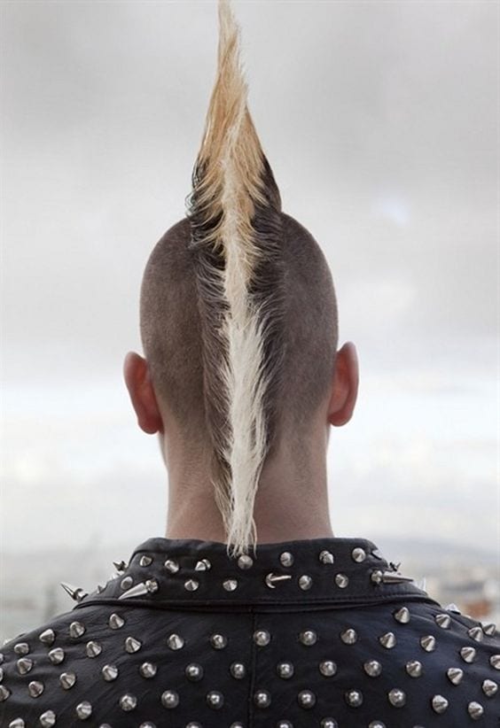 side shaved mohawk side shaved mohawk