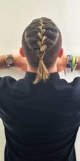 undercut braided ponytail undercut braided ponytail