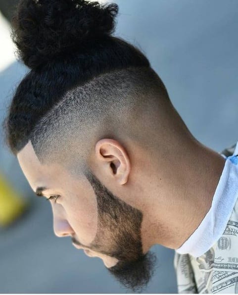 undercut man bun undercut man bun