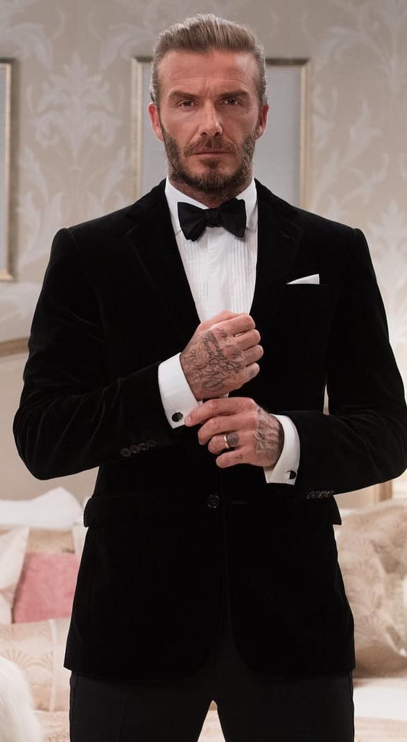 David Beckham formal style David Beckham formal style