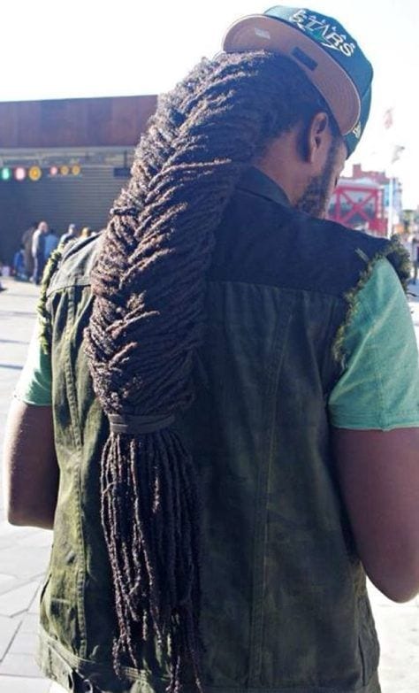long ponytail dreadlock long ponytail dreadlock