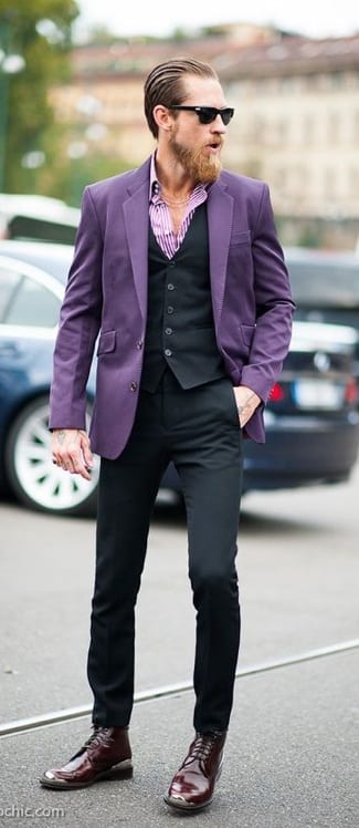 outfit colour combination- purple outfit colour combination- purple