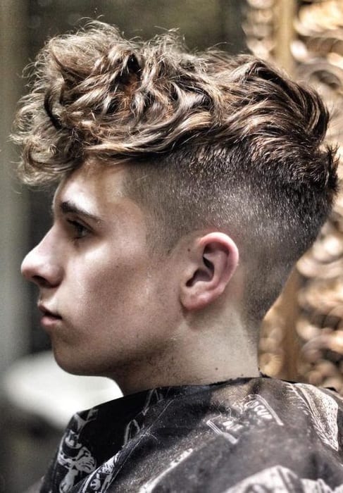 undercut curls undercut curls