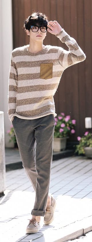 Korean Preppy style Korean Preppy style