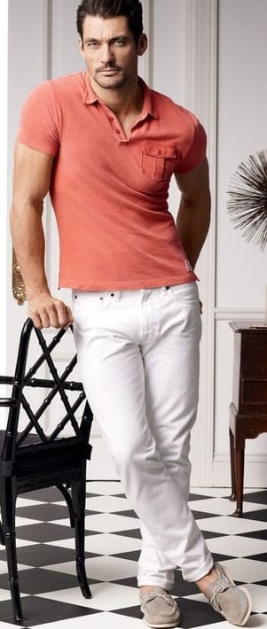 white denim outfit for summers