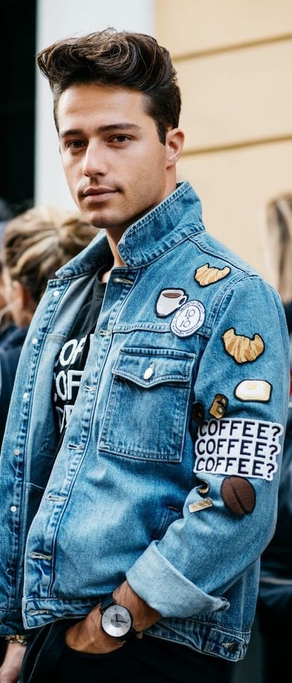 Denim Jacket Patch Outfit For Men Denim Jacket Patch Outfit For Men