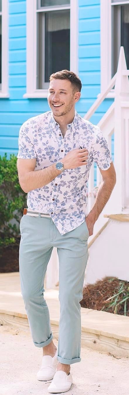 Amazing Printed Shirt Outfit Ideas For Men Amazing Printed Shirt Outfit Ideas For Men