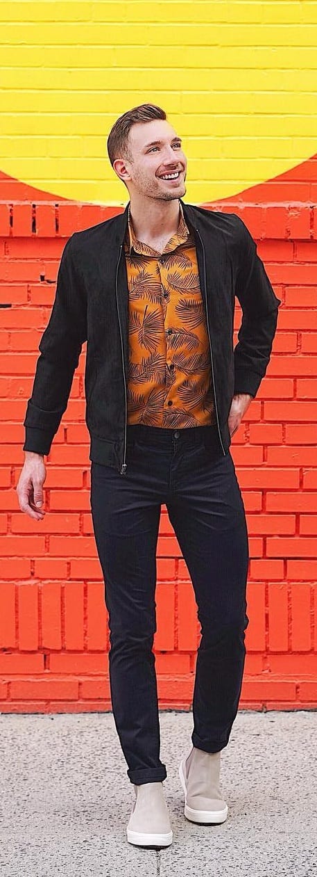 Stylish Printed Shirt Outfit Ideas For Men Stylish Printed Shirt Outfit Ideas For Men
