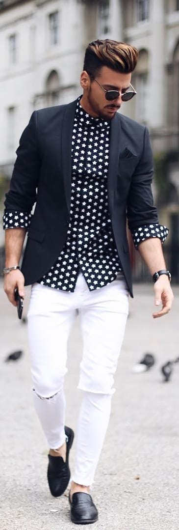 Trendiest Printed Shirt Outfit Ideas For Men Trendiest Printed Shirt Outfit Ideas For Men