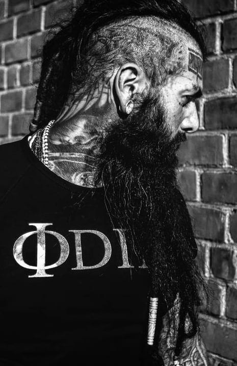 long beard with undercut long beard with undercut