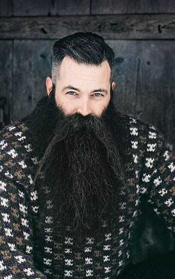 undercut and long beard undercut and long beard