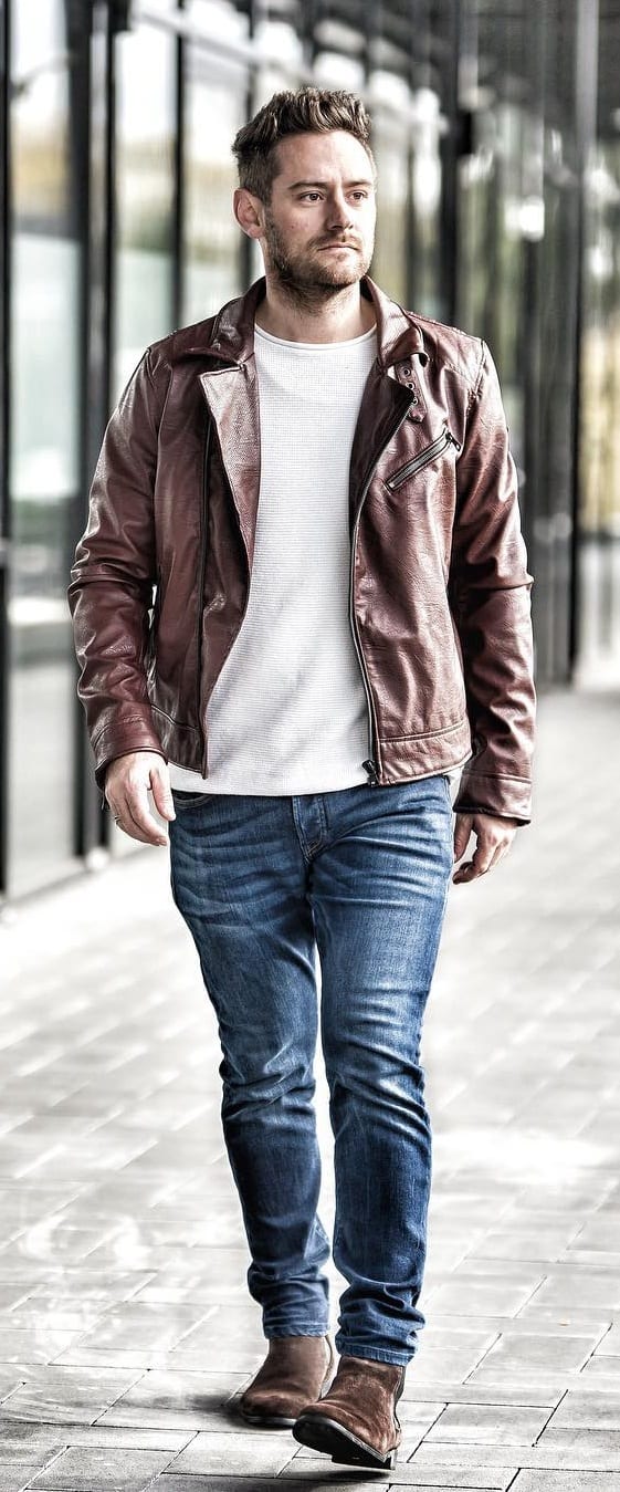 Amazing Leather Jacket Outfit Ideas For Men Amazing Leather Jacket Outfit Ideas For Men