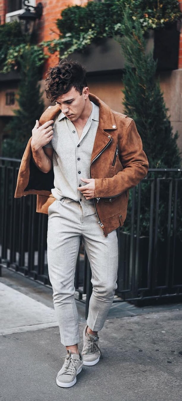 Cool Leather Jacket Outfit Ideas For Men Cool Leather Jacket Outfit Ideas For Men