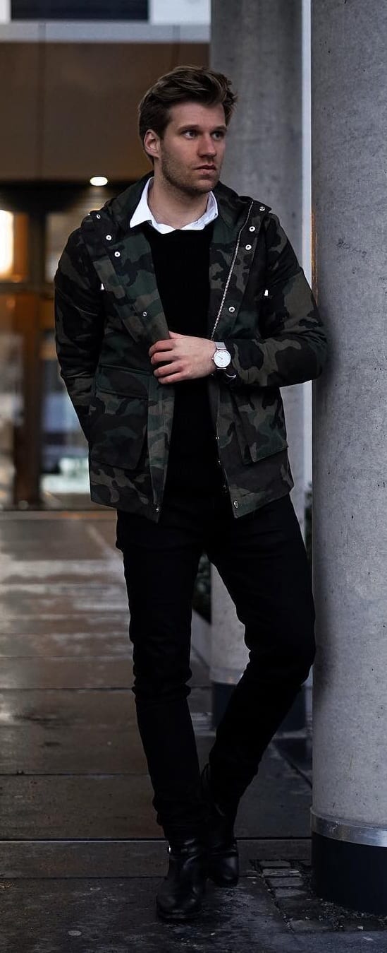 Cool Winter Style Outfit Ideas For Men Cool Winter Style Outfit Ideas For Men