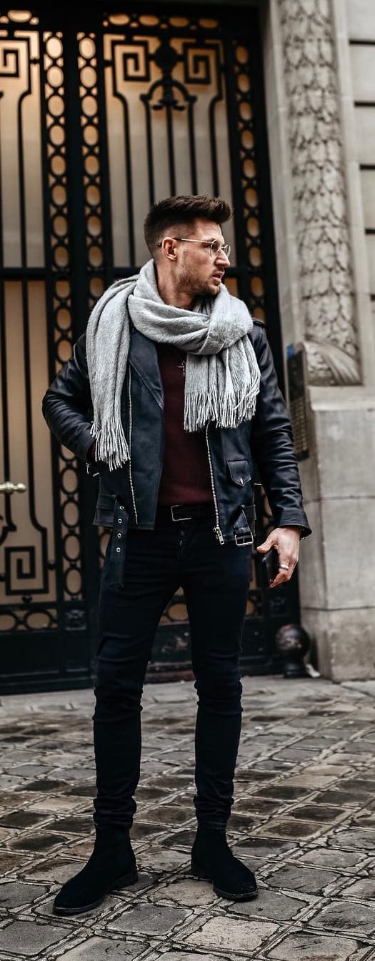 Leather Jacket Outfit Ideas For Men Leather Jacket Outfit Ideas For Men