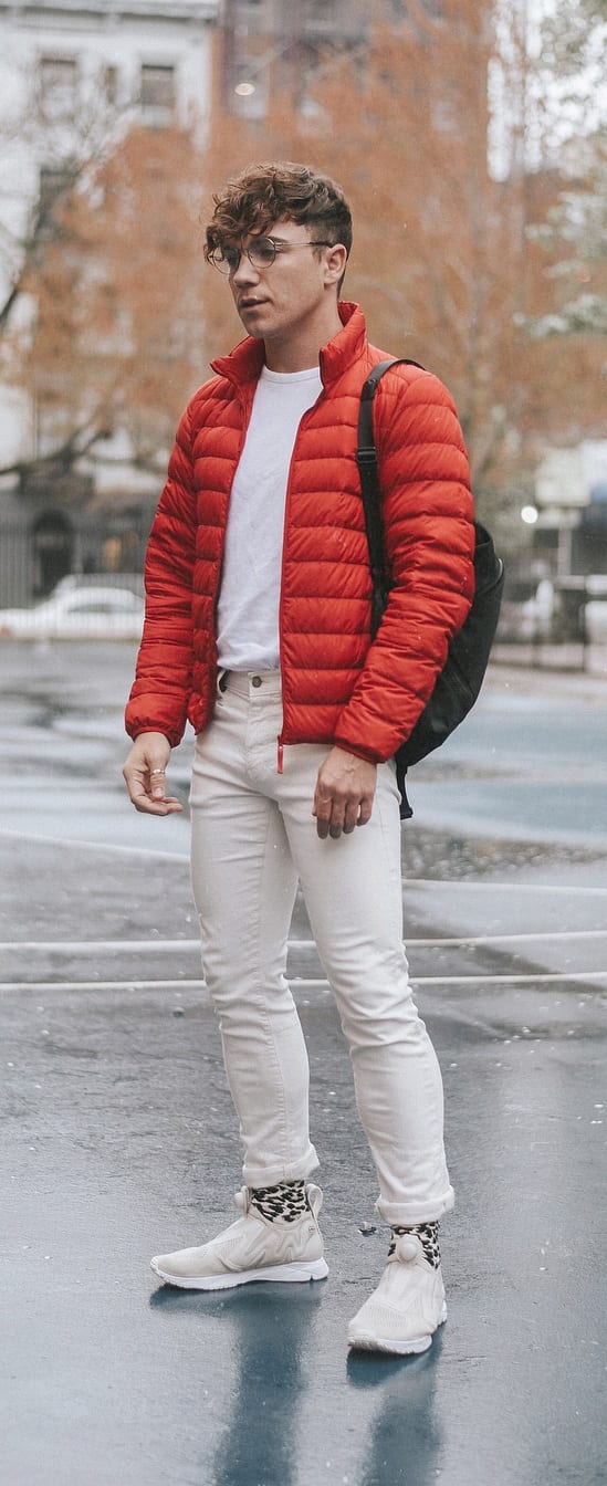 Simple Puffer Jacket Outfit Ideas For Men Simple Puffer Jacket Outfit Ideas For Men