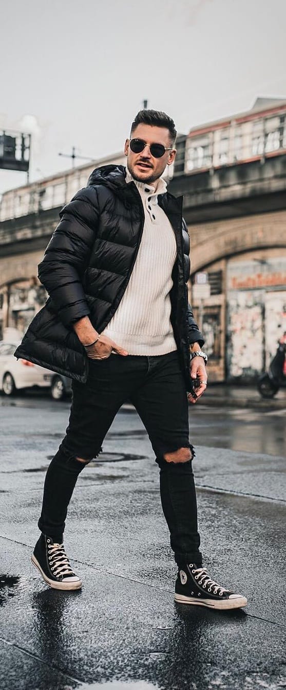Trendy Puffer Jacket Outfit Ideas For Men Trendy Puffer Jacket Outfit Ideas For Men